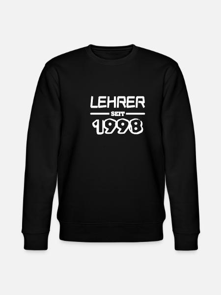 1998 1998 - Stanley/Stella CHANGER Unisex Organic Sweatshirt - black