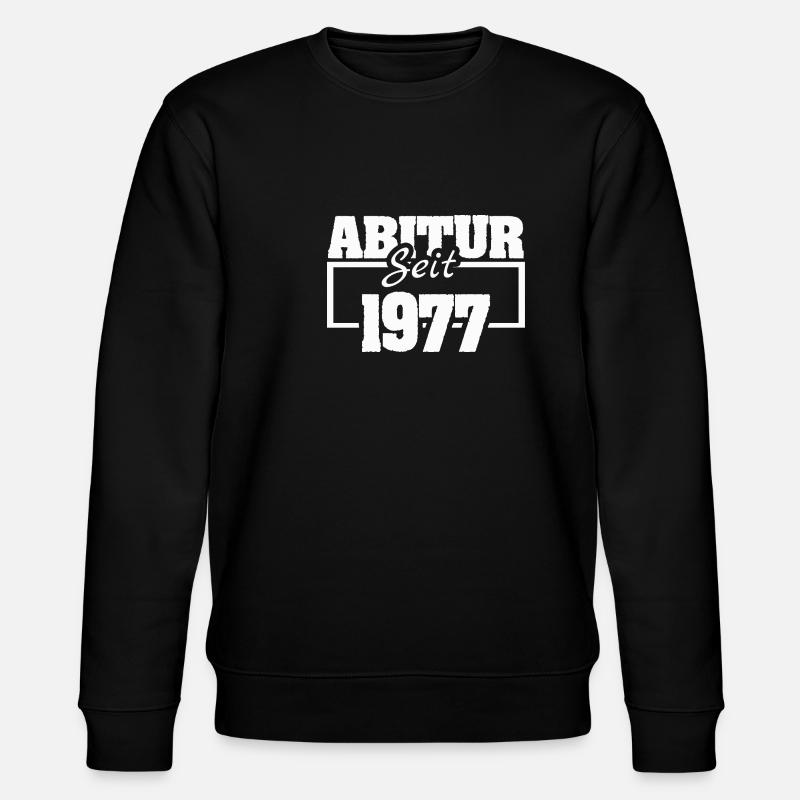 1977 - Sweat bio CHANGER Stanley/Stella Unisexe - noir