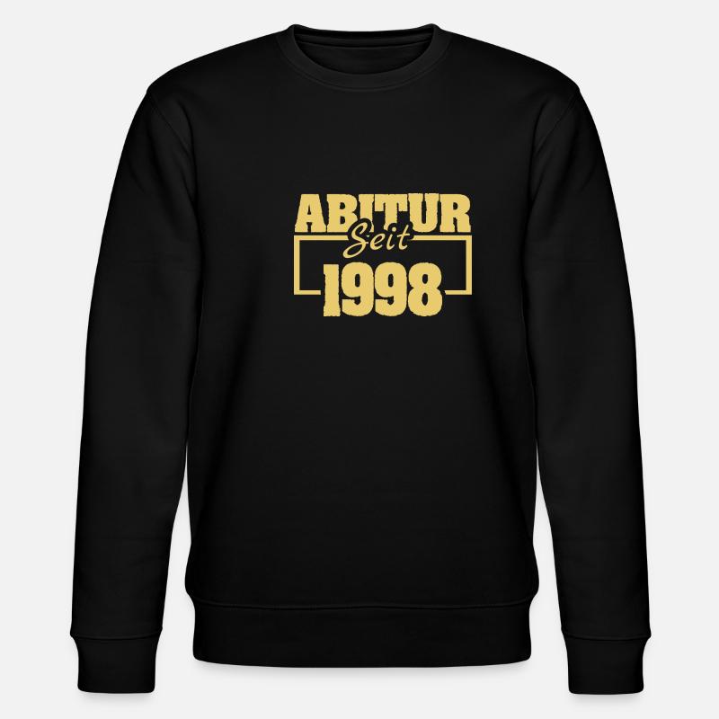 Abiturient 1998 - Stanley/Stella Unisex Bio-Sweatshirt CHANGER  - Schwarz