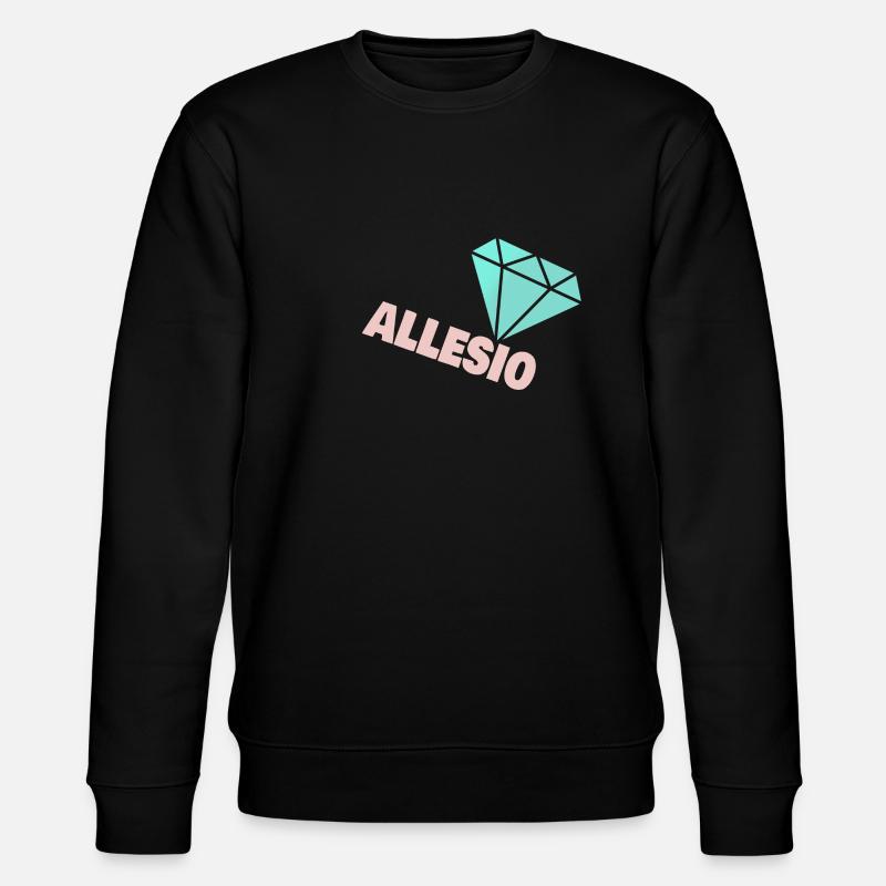Gift for Allesio - Stanley/Stella CHANGER Unisex Organic Sweatshirt - black