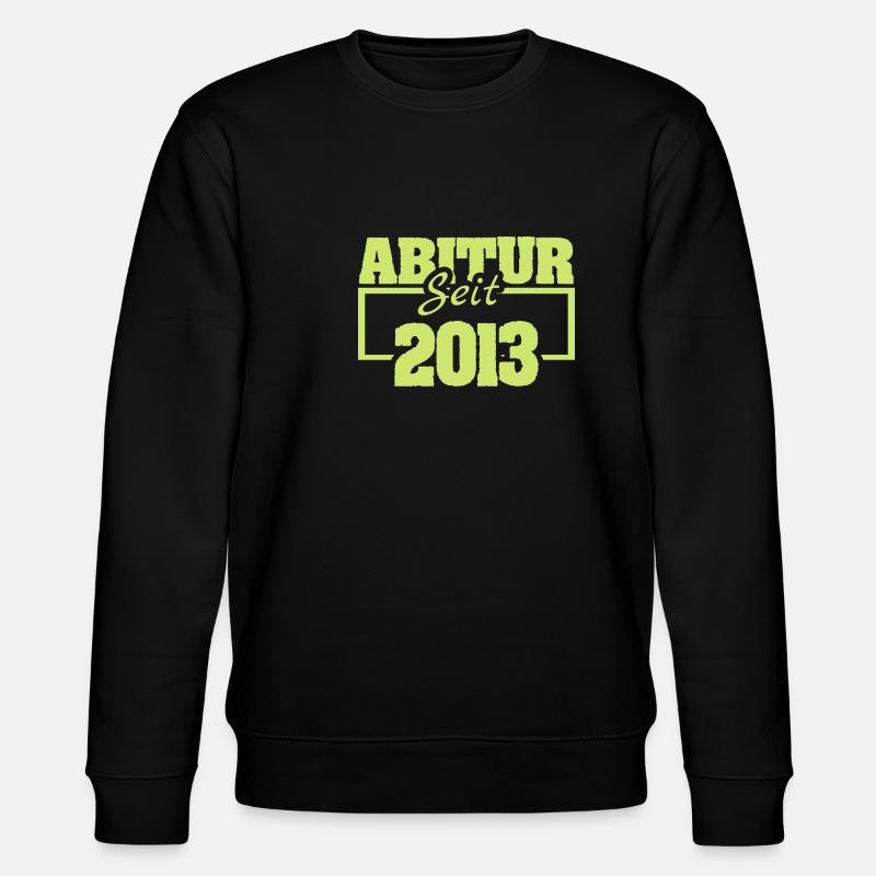 Abiturient 2013 - Stanley/Stella Unisex Bio-Sweatshirt CHANGER  - Schwarz