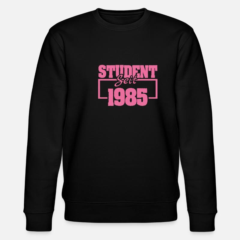 1985 - Sweat bio CHANGER Stanley/Stella Unisexe - noir