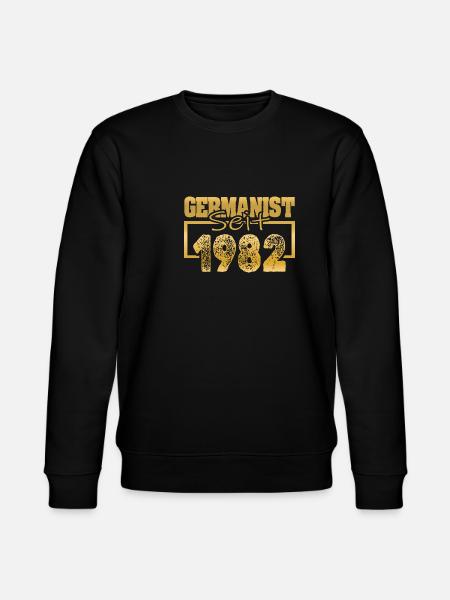 1982 - Stanley/Stella CHANGER Unisex Organic Sweatshirt - black