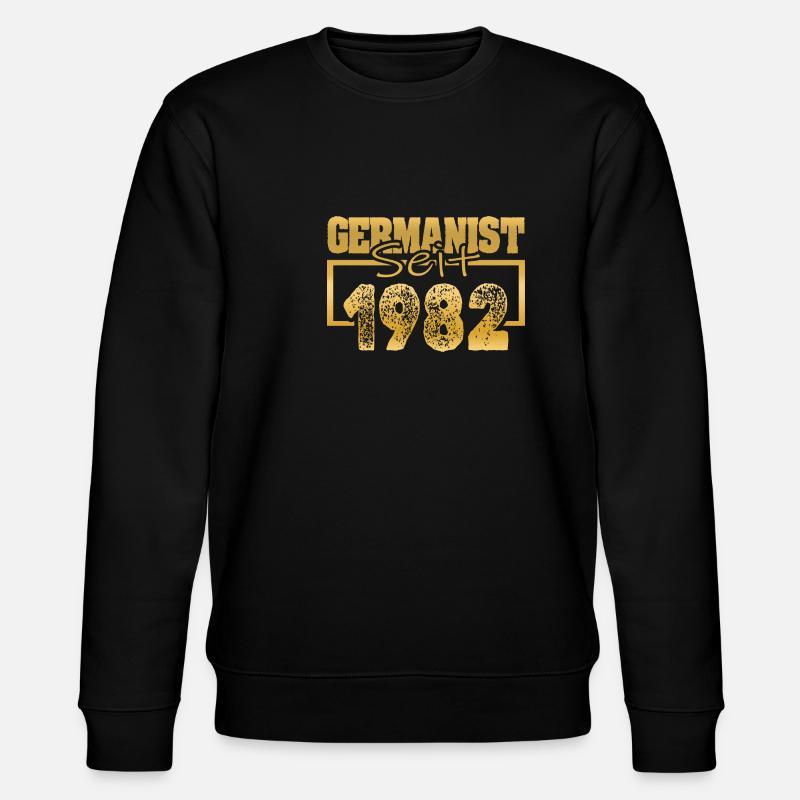 1982 - Stanley/Stella CHANGER Unisex Organic Sweatshirt - black