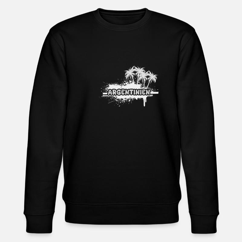 Argentinien - Stanley/Stella Unisex Bio-Sweatshirt CHANGER  - Schwarz