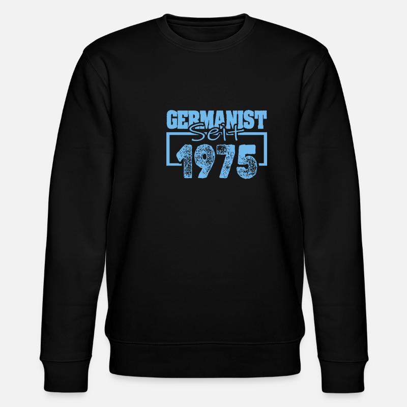 1975 - Stanley/Stella Unisex Bio-Sweatshirt CHANGER  - Schwarz