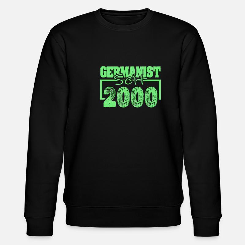 Studies 2000 - Stanley/Stella CHANGER Unisex Organic Sweatshirt - black