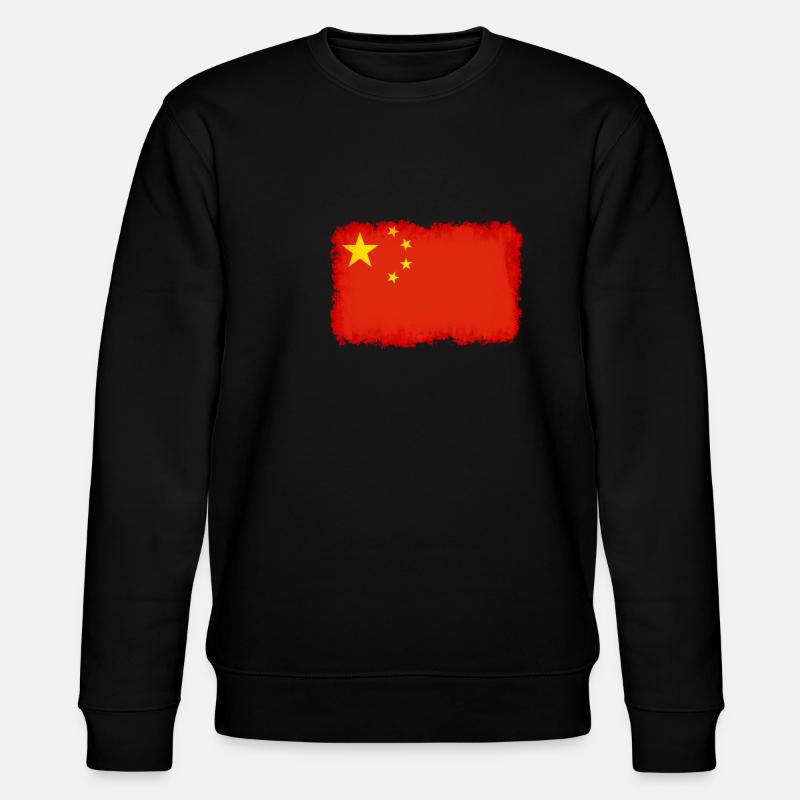 République populaire de Chine - Sweat bio CHANGER Stanley/Stella Unisexe - noir