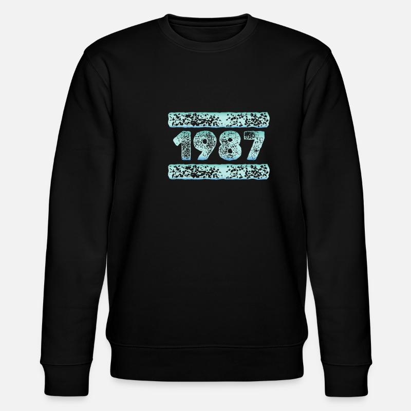 1987 - Sweat bio CHANGER Stanley/Stella Unisexe - noir