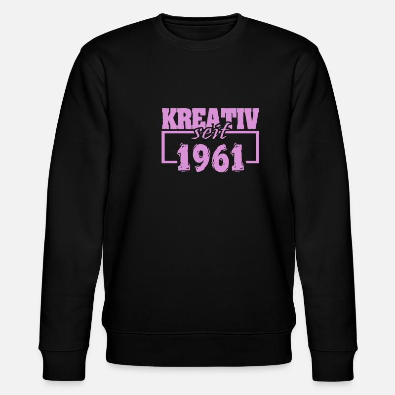 1961 - Stanley/Stella Unisex Bio-Sweatshirt CHANGER  - Schwarz