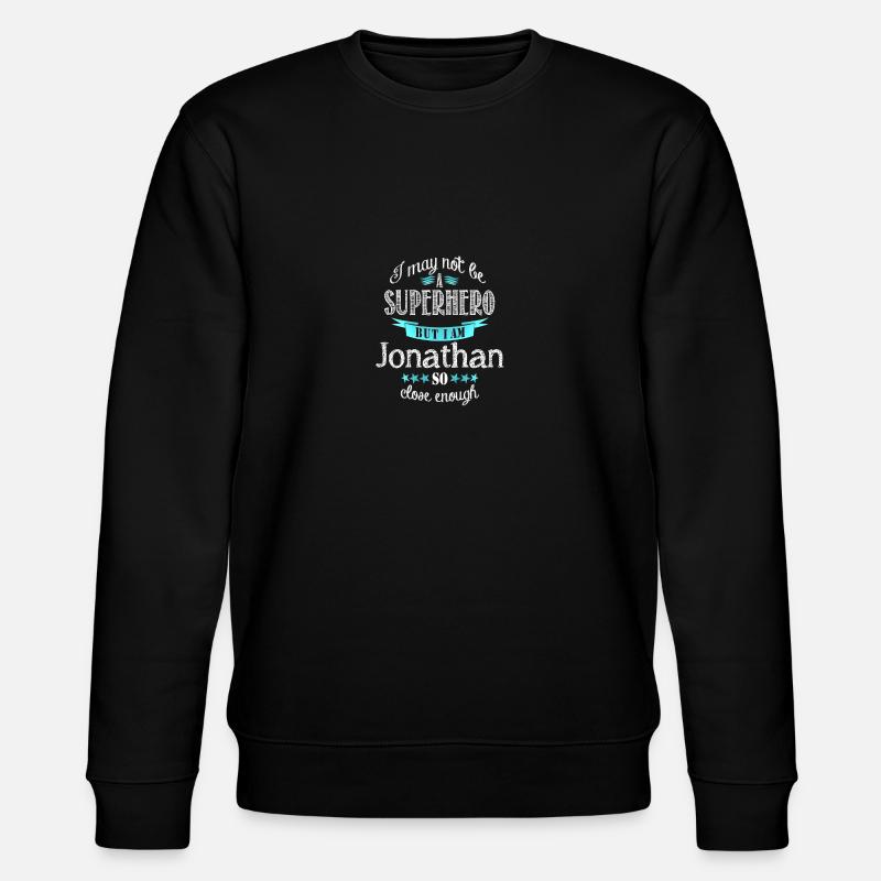 Jonathan - Stanley/Stella Unisex Bio-Sweatshirt CHANGER  - Schwarz