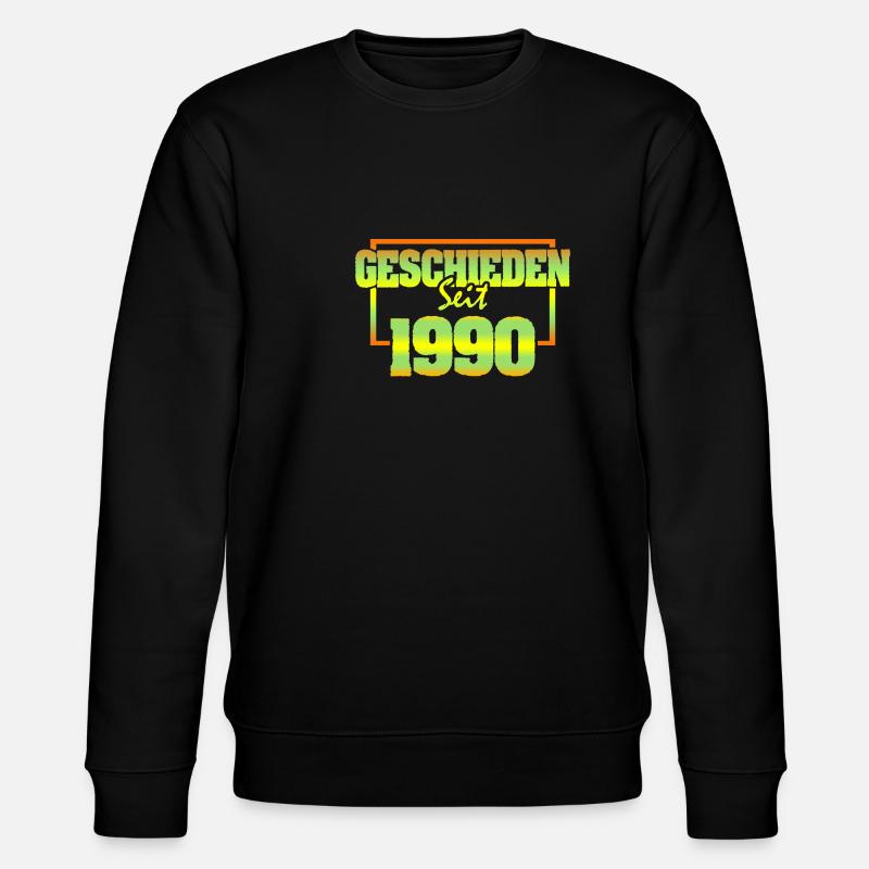 1990 - Sweat bio CHANGER Stanley/Stella Unisexe - noir