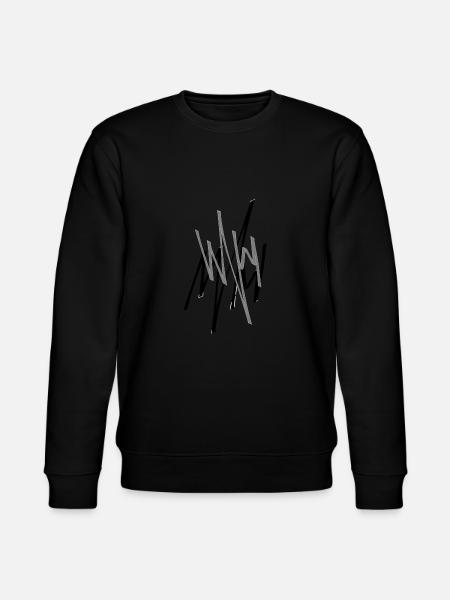 Heartbeat - Stanley/Stella Unisex Bio-Sweatshirt CHANGER - Schwarz