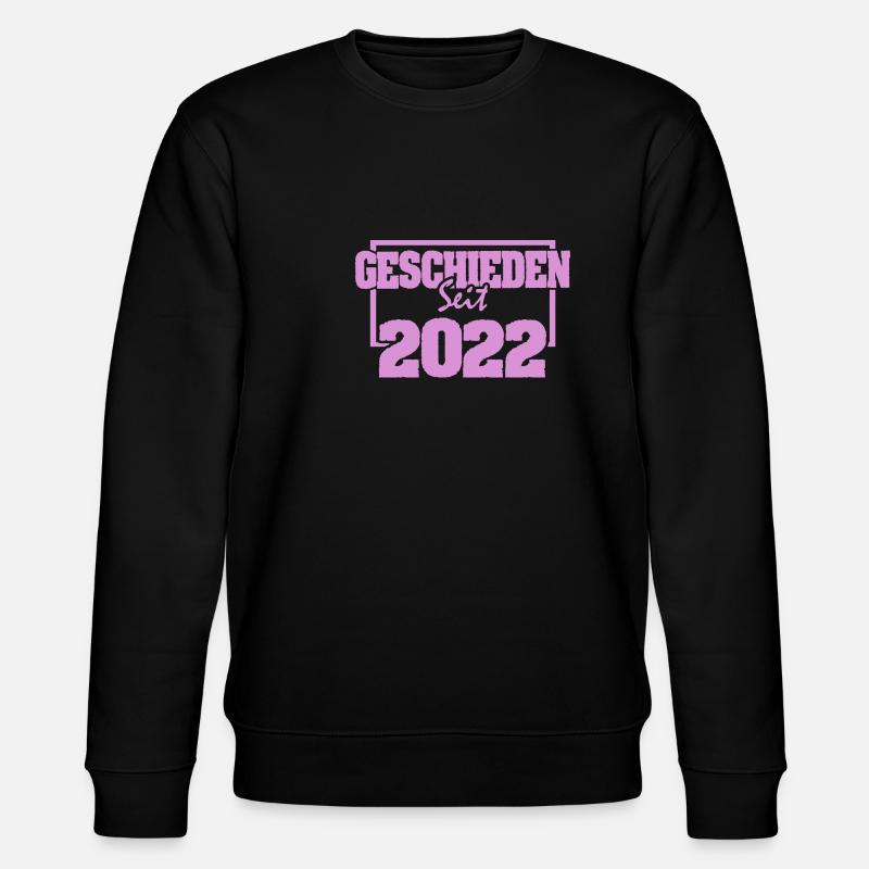 Scheidung 2022 - Stanley/Stella Unisex Bio-Sweatshirt CHANGER  - Schwarz