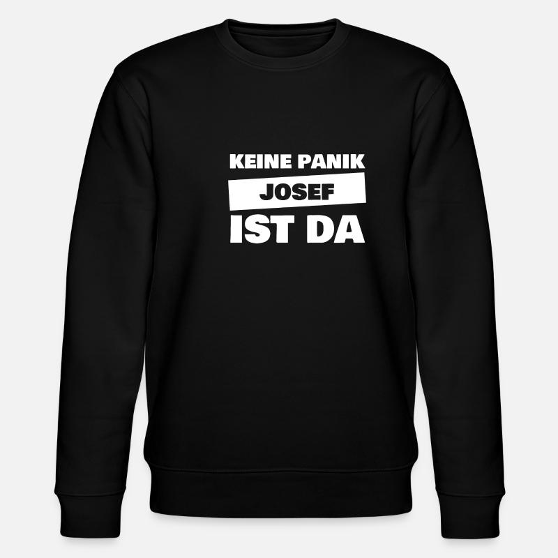 Vorname Josef - Stanley/Stella Unisex Bio-Sweatshirt CHANGER  - Schwarz