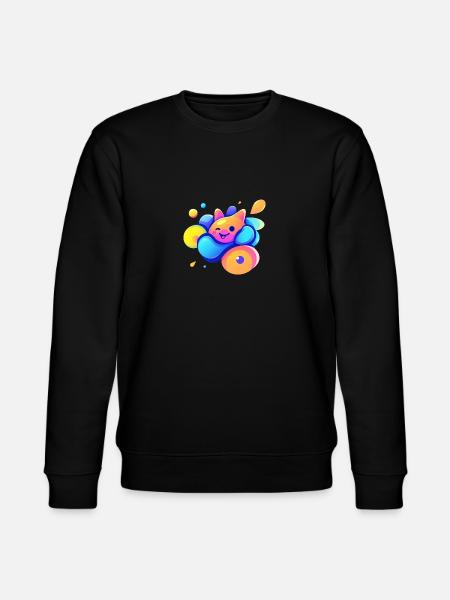 Happy - Stanley/Stella Unisex Bio-Sweatshirt CHANGER - Schwarz