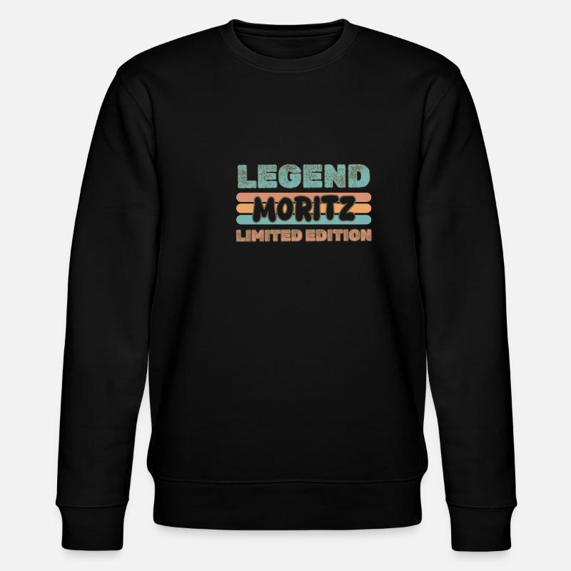 Moritz - Stanley/Stella Unisex Bio-Sweatshirt CHANGER  - Schwarz