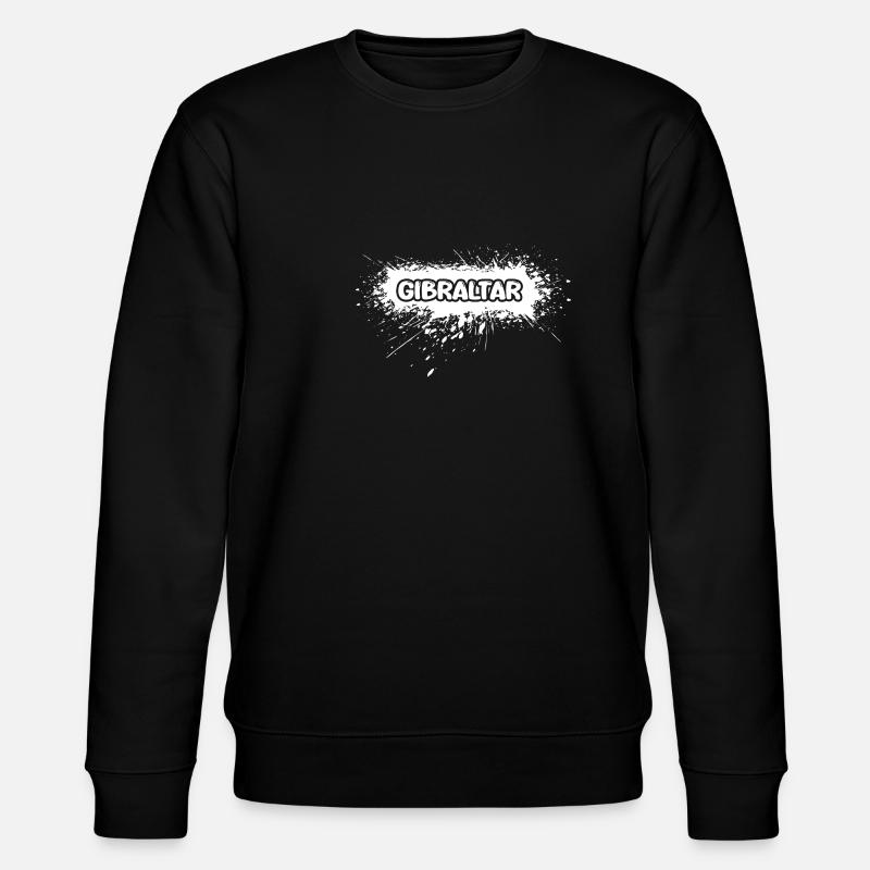 Sonne Gibraltar - Stanley/Stella Unisex Bio-Sweatshirt CHANGER  - Schwarz