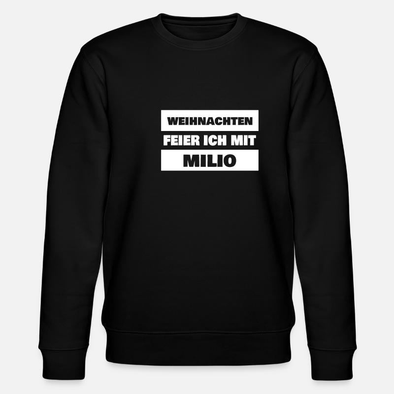 Milio comme prénom - Sweat bio CHANGER Stanley/Stella Unisexe - noir