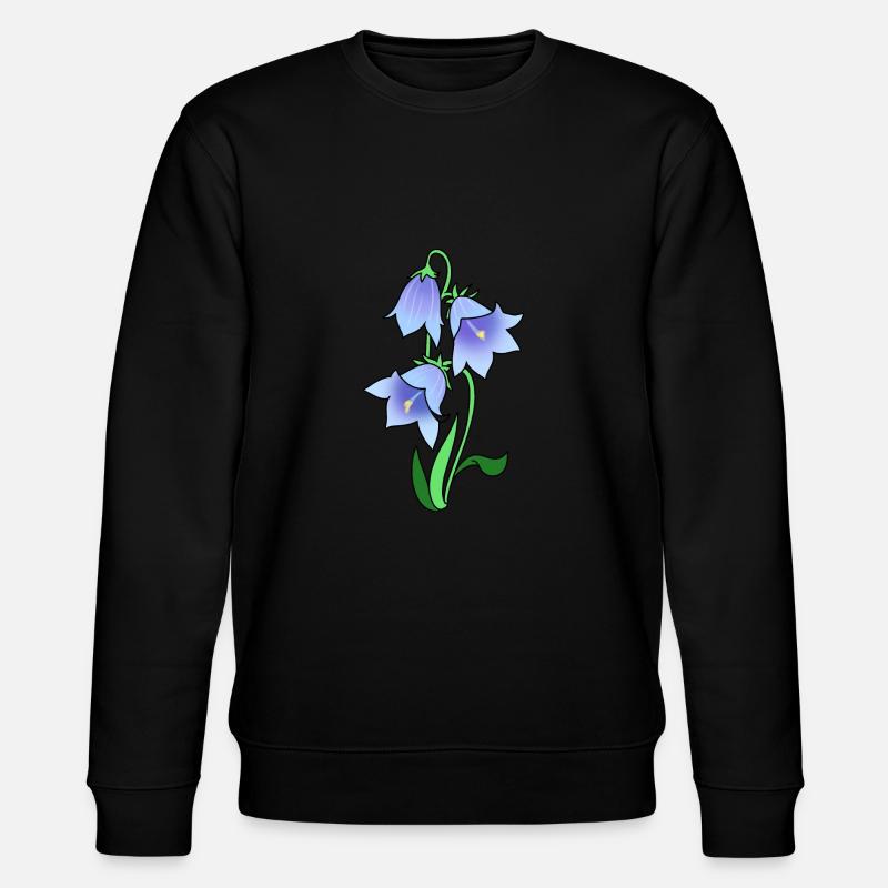 Glockenblume - Stanley/Stella Unisex Bio-Sweatshirt CHANGER  - Schwarz