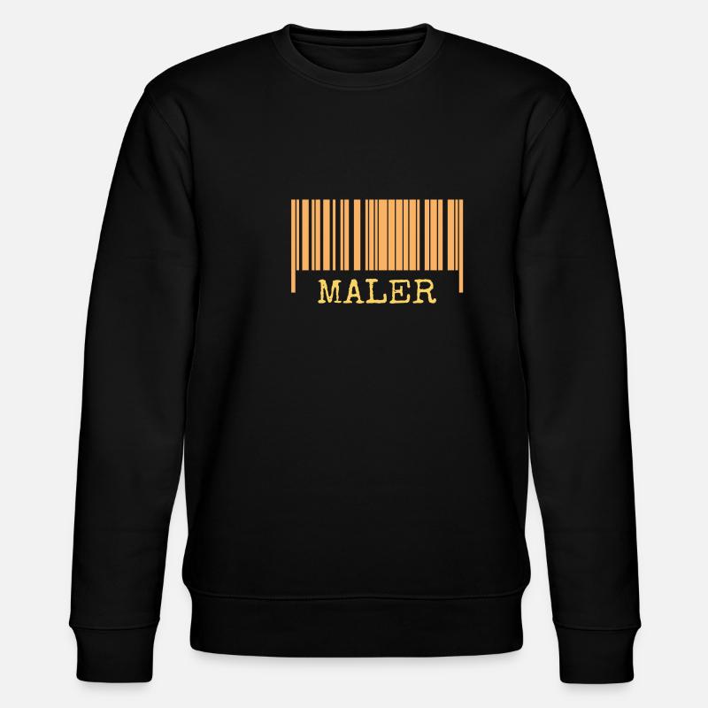 Maler - Stanley/Stella Unisex Bio-Sweatshirt CHANGER  - Schwarz
