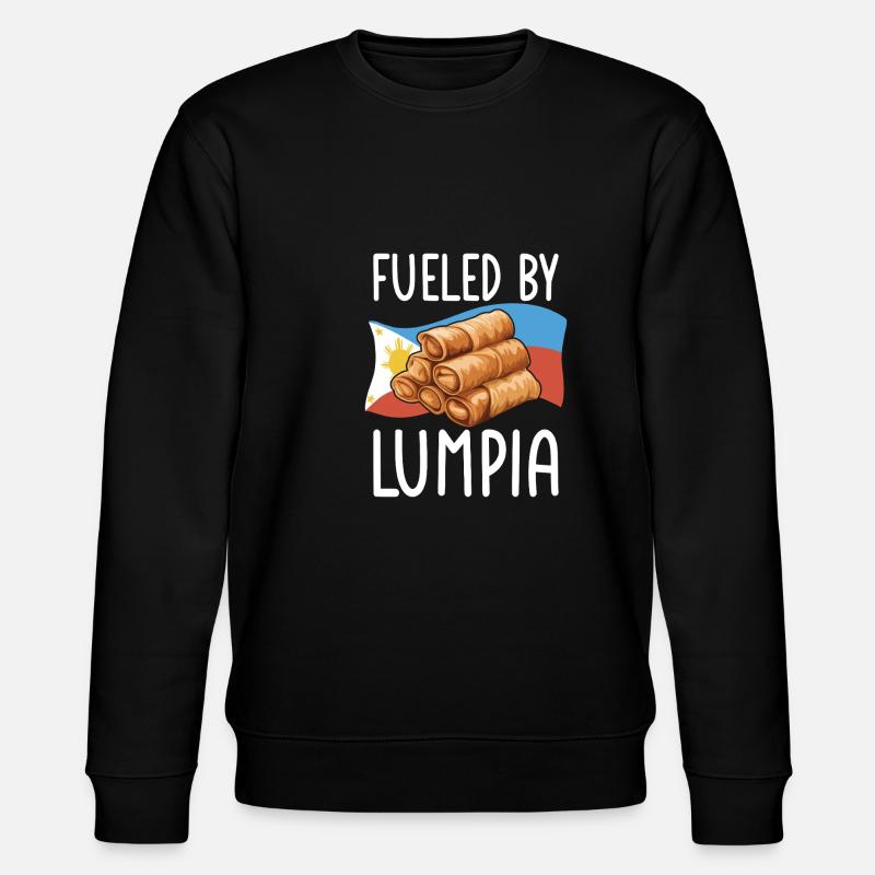 Lumpia Filipino Spring Rolls - Stanley/Stella CHANGER Unisex Organic Sweatshirt - black