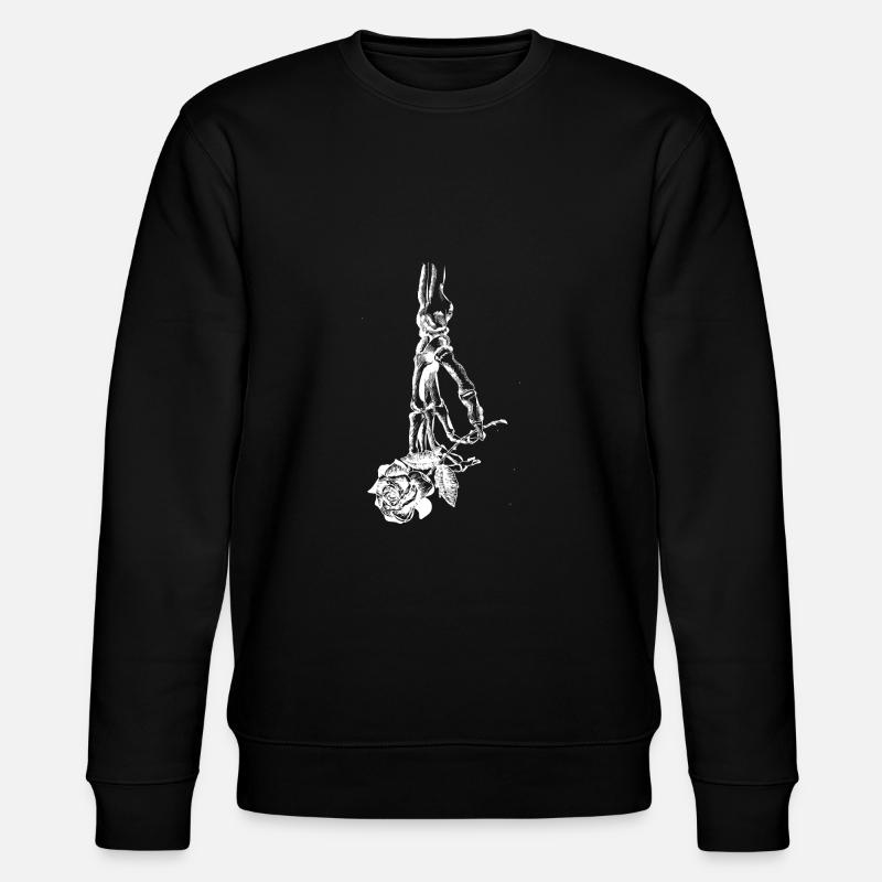 Skelett - Stanley/Stella Unisex Bio-Sweatshirt CHANGER  - Schwarz