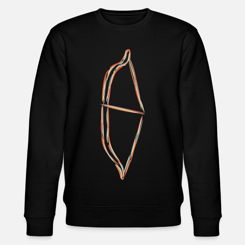 Arc et flèches - Sweat bio CHANGER Stanley/Stella Unisexe - noir