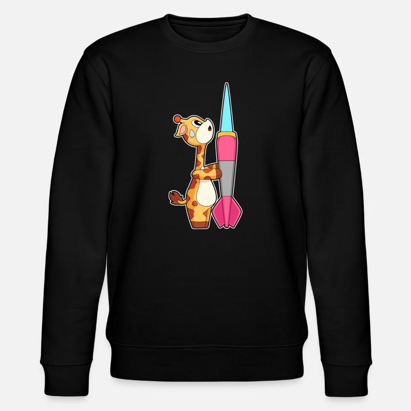 Giraffe Dart Dartpfeil Sport - Sweat bio CHANGER Stanley/Stella Unisexe - noir
