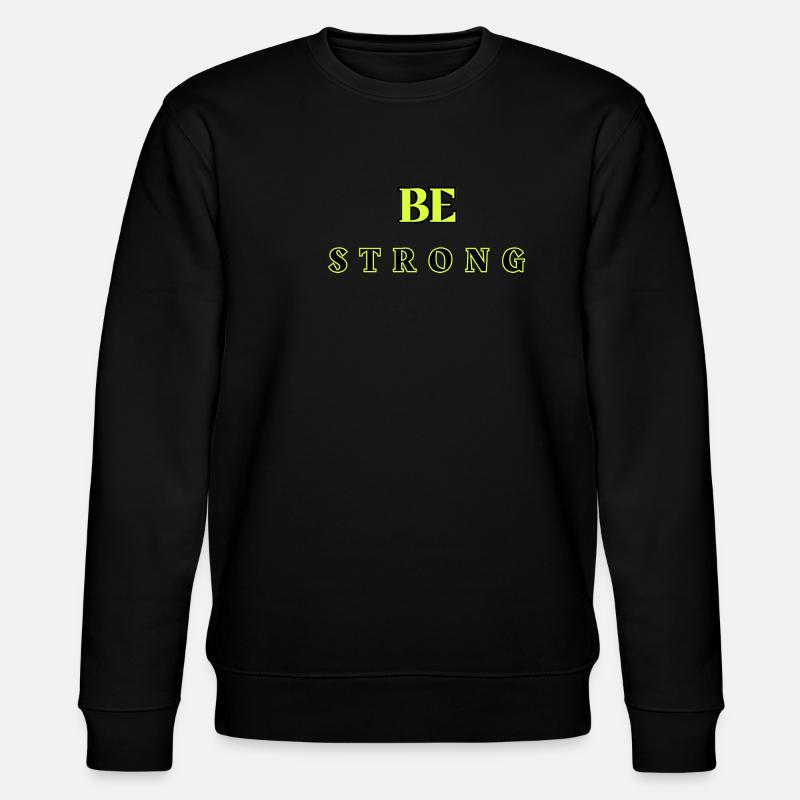 Sei stark 5 - Stanley/Stella Unisex Bio-Sweatshirt CHANGER  - Schwarz
