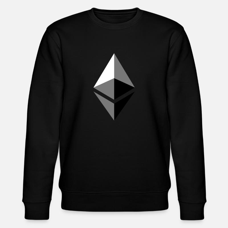 ETH éther Etherium - Sweat bio CHANGER Stanley/Stella Unisexe - noir