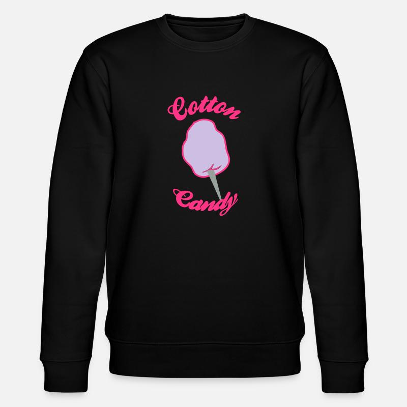 cotton candy - Sweat bio CHANGER Stanley/Stella Unisexe - noir