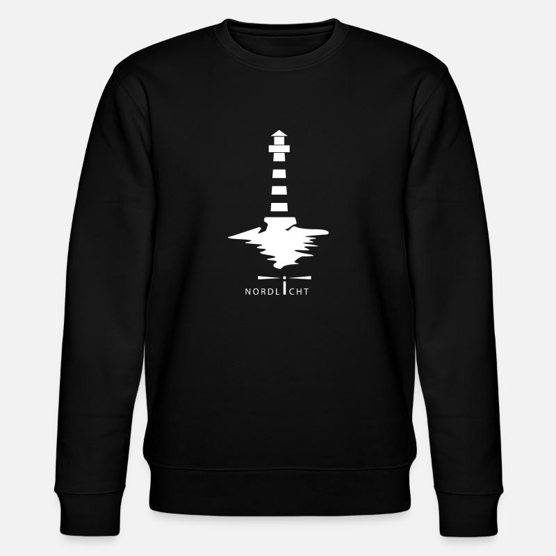 Lighthouse - Stanley/Stella Unisex Bio-Sweatshirt CHANGER  - Schwarz