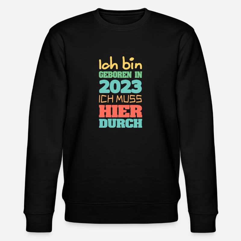Bin 2023 - Stanley/Stella Unisex Bio-Sweatshirt CHANGER  - Schwarz