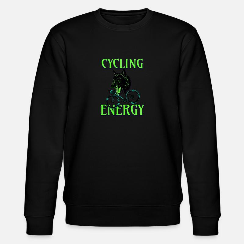 Énergie cyclable - Sweat bio CHANGER Stanley/Stella Unisexe - noir