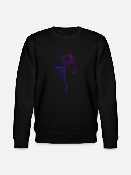 Kickboxing Kickboxer Femmes Boxe Kickboxing - Sweat bio CHANGER Stanley/Stella Unisexe - noir