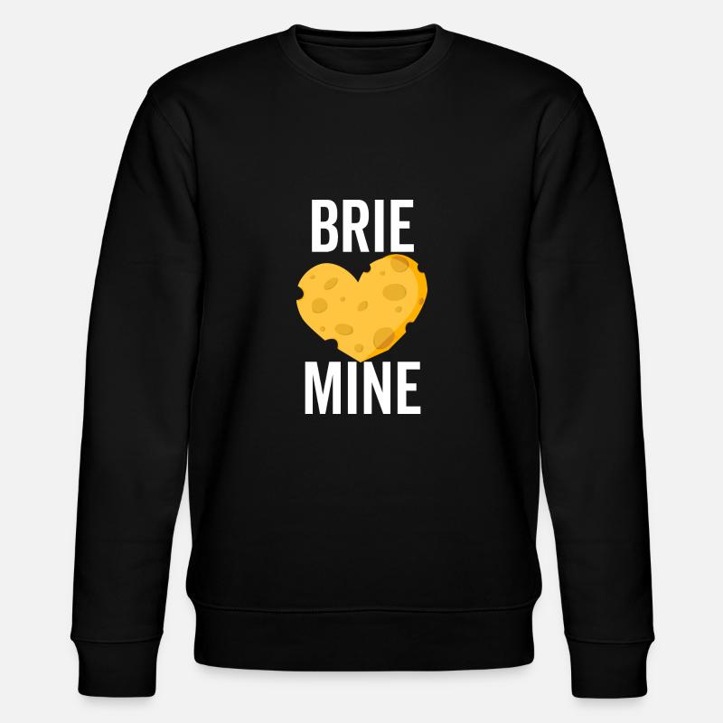 Brie Mine - Stanley/Stella Unisex Bio-Sweatshirt CHANGER  - Schwarz
