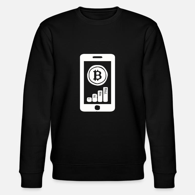 Bitcoin Bullrun - Stanley/Stella Unisex Bio-Sweatshirt CHANGER  - Schwarz