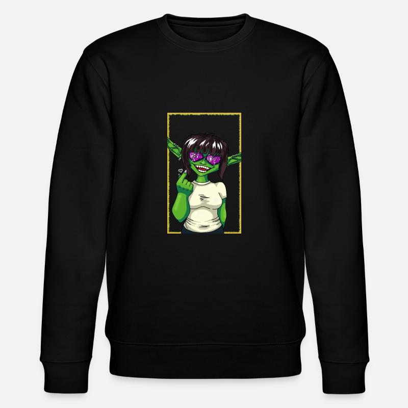Goblin - Stanley/Stella CHANGER Unisex Organic Sweatshirt - black