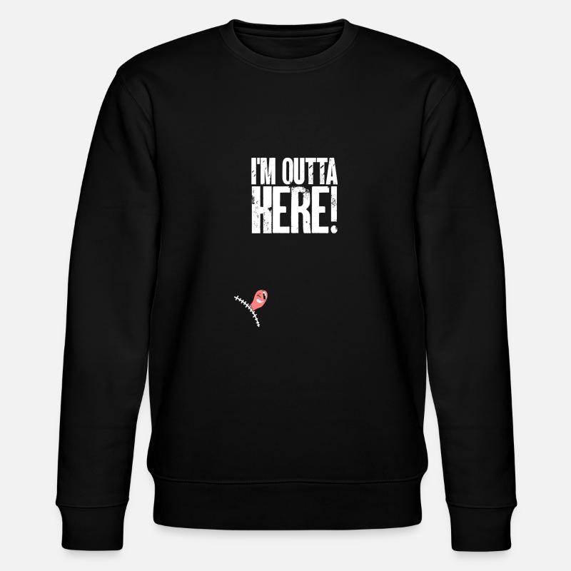 Appendicectomie Appendicite - Sweat bio CHANGER Stanley/Stella Unisexe - noir