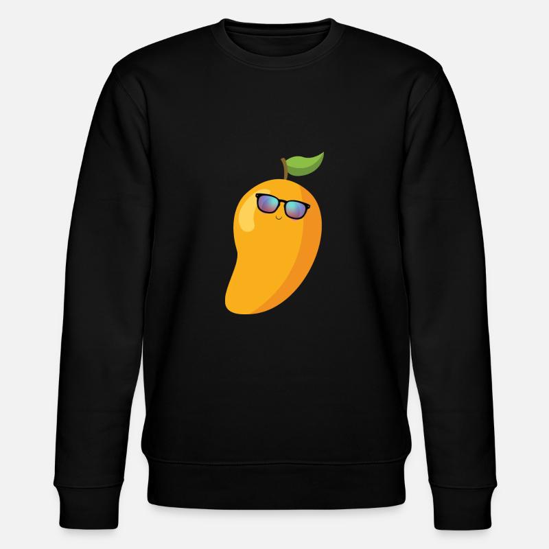 Mango Fruit Mango - Stanley/Stella CHANGER Unisex Organic Sweatshirt - black