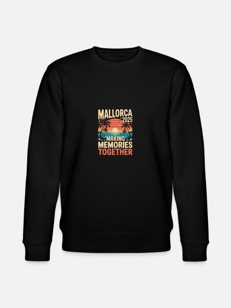 Mallorca 2025 - Stanley/Stella CHANGER Unisex Organic Sweatshirt - black