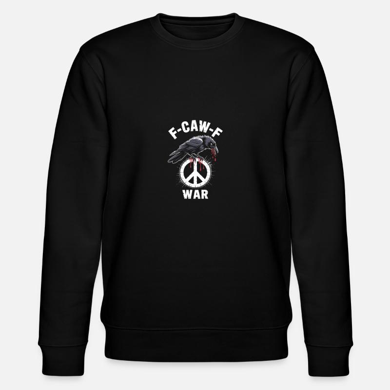FCAWF War - Stanley/Stella Unisex Bio-Sweatshirt CHANGER  - Schwarz
