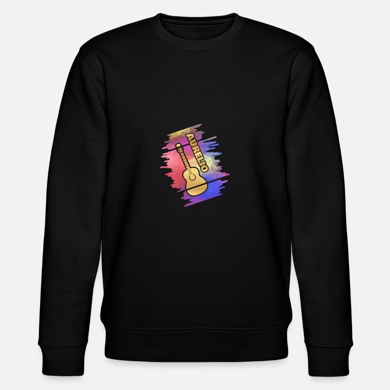 Guitar Aurelio - Stanley/Stella CHANGER Unisex Organic Sweatshirt - black