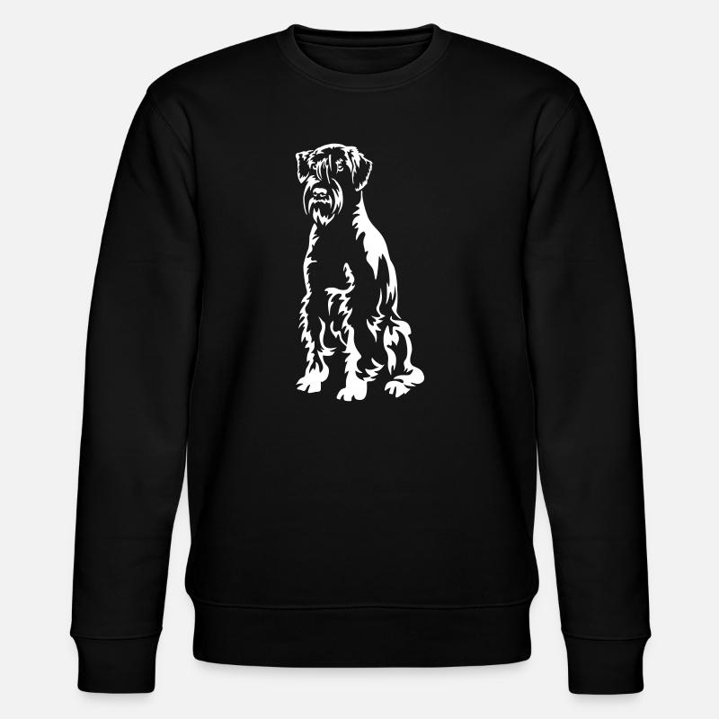 Schnauzer « Édition Noire » - Sweat bio CHANGER Stanley/Stella Unisexe - noir