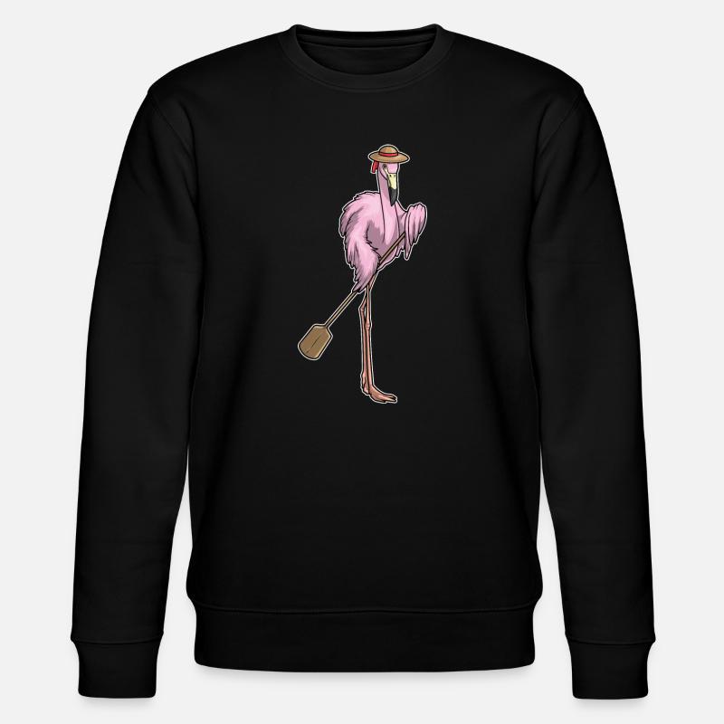 Flamingo Padel - Stanley/Stella CHANGER Unisex Organic Sweatshirt - black