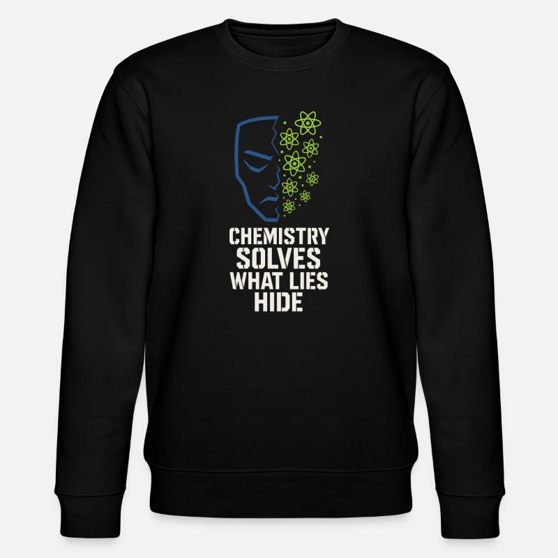 Forensic Chemist Crime Lab Toxicology - Stanley/Stella CHANGER Unisex Organic Sweatshirt - black