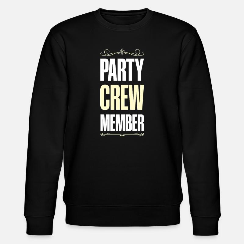 Party Crew - Stanley/Stella Unisex Bio-Sweatshirt CHANGER - Schwarz