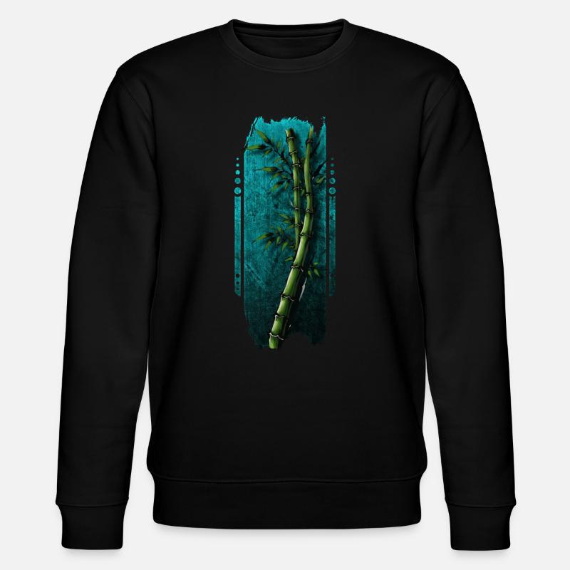 Bambouseraie tranquille - Sweat bio CHANGER Stanley/Stella Unisexe - noir