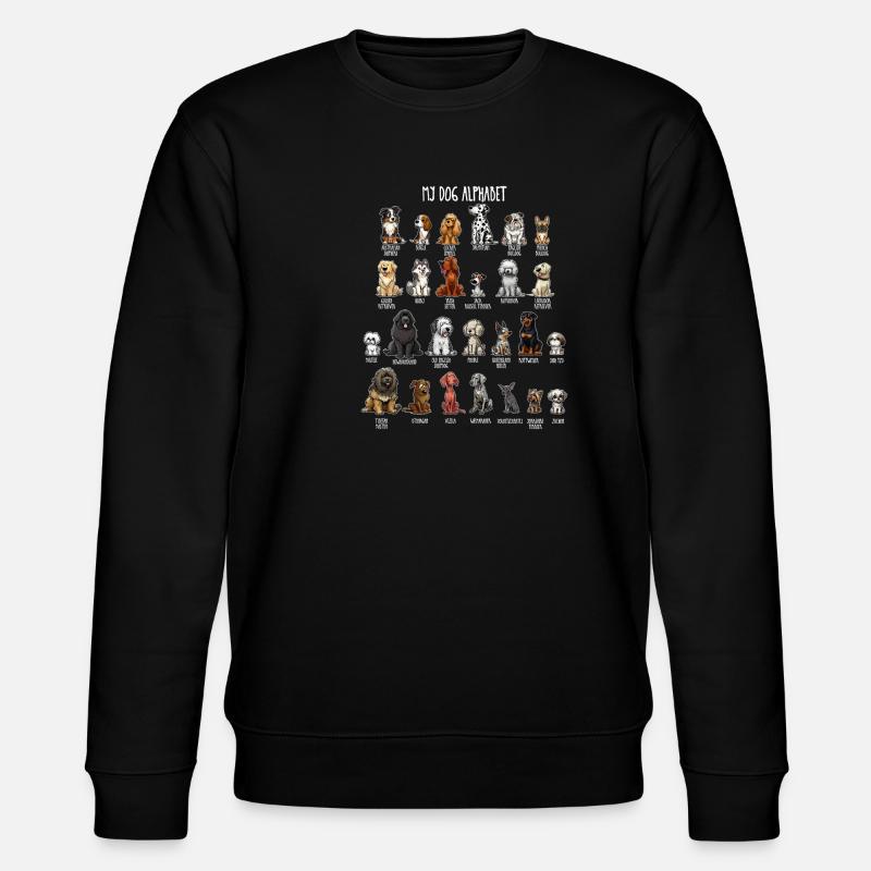 Alphabet canin - Sweat bio CHANGER Stanley/Stella Unisexe - noir